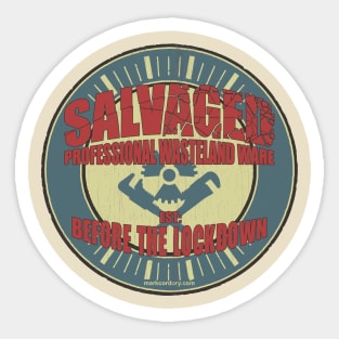 SALVAGED Ware Retro #2 Sticker